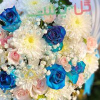 خرید باکس گل برای زایمان همسر - ارسال گل به بیمارستان