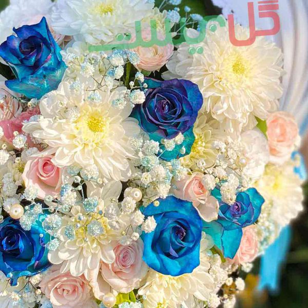 خرید باکس گل برای زایمان همسر - ارسال گل به بیمارستان